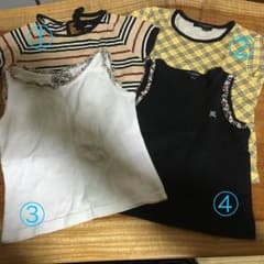 バーバリーベビーTシャツまとめ売りのサムネイル