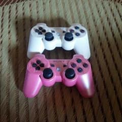 PS3コントローラー２つセット　ジャンク品のサムネイル