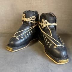 Rockery JAPAN レトロブーツ 黒 スタッズ 1010