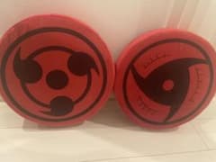 は*き様 NARUTO 写輪眼 クッション 2種セットのサムネイル
