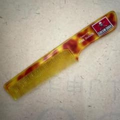 90年代☆当時物☆クリームソーダ☆ピンクドラゴン☆コーム☆べっ甲