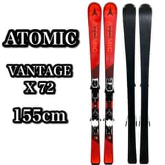 美品】ATOMIC VANTAGE X 72 スキー板 ビンディング155cm - メルカリ