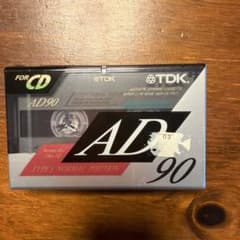 TDK AD 90 カセットテープ 未開封のサムネイル
