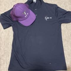 関東第一高校応援グッツポロシャツ ネイビー Lサイズとキャップセット 関東一高 応援グッズ ポロシャツ キャップ セット 非売品 - メルカリ