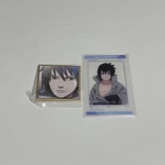 NARUTO うちはサスケ ミニ色紙 豆ガシャ アクリルイラストコレクションのサムネイル