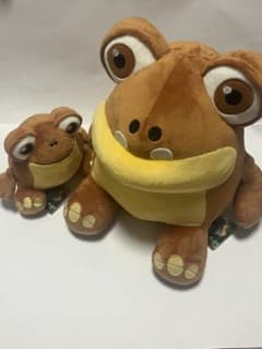 ギカントサウルスBIGぬいぐるみ2個セット タイニーマズ ベイビーサウルス