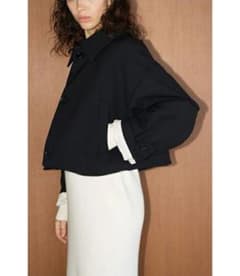 新品タグ付き CLANE BULKY SLEEVE CROPPED JACKET - メルカリ