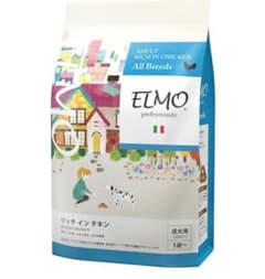 まとめ買いお得ELMO ドライドッグフード リッチインチキン アダルト 3kgのサムネイル