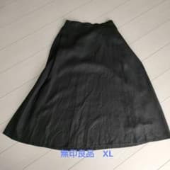 無印良品　ヘンプロングスカート　XLのサムネイル