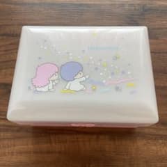 キキララ リトルツインスターズ　ソーイングセット　裁縫箱　1976年　サンリオ キキララ リトルツインスターズ ソーイングセット 裁縫箱 1976年