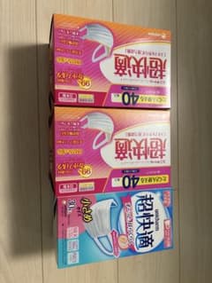 【新品】unicharm ユニ・チャーム　超快適マスク 小さめ 110枚のサムネイル