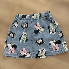 H&M Disney ミニーマウス デニムスカート 122cmのサムネイル