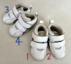 asicsベビーシューズ　スター柄〈13cm〉2足セットのサムネイル