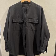 超メルカリ市限定価格！ブラウスまとめ売りM~Lサイズ ゆったりサイズ 送料込 長袖シャツ ブラック ブラウス 大きめXLまで着れる - メルカリ