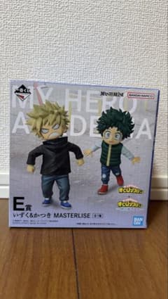 え*ー様 ヒロアカ一番くじ Ｅ賞 いずく&かつき【新品未開封品】のサムネイル