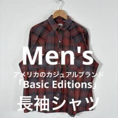 「Basic Editions」　Men's 長袖シャツ　ヴィンテージのサムネイル
