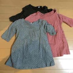 80無印チュニック3枚のサムネイル