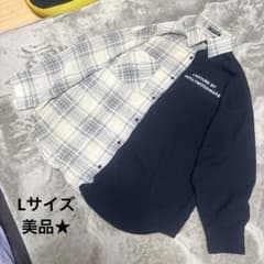 【GWセール★】CAPTURE 透け切り替えシャツ Lサイズ ロングのサムネイル