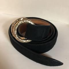 D'AMICO 黒 スウェードベルトのサムネイル