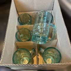 メガグラス　翠　新品6個セットのサムネイル