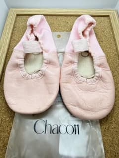 チャコット Chacott 子供用バレエシューズ ピンク 18cmのサムネイル