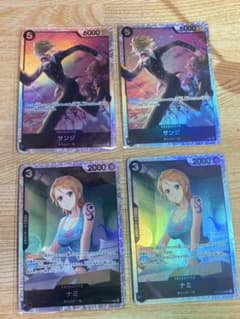 ワンピースカードゲーム サンジ ナミ ST14 パラレル仕様 - メルカリ