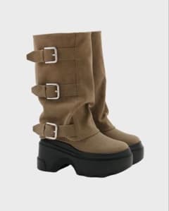 【THE TOÉ】Schaafen Belt Boots 38サイズのサムネイル