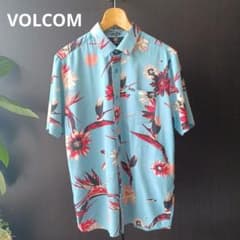 Volcom 半袖 アロハシャツ Sサイズ(日本サイズM)のサムネイル