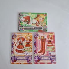 アイカツ カード ジングルベルのラブリーサンタ 3枚セット - メルカリ