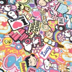 スヌーピー　はぎれ　生地　オックス　☆ ハギレ　SNOOPYのサムネイル