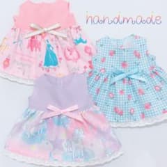メルちゃん ハンドメイド ワンピース 3枚セットのサムネイル