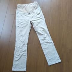 西松屋　マタニティパンツ　ベージュ　Ｌのサムネイル