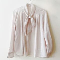 【美品】anysis ブラウス　リボンのサムネイル