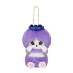mofusand とれたてにゃんマスコット(ブルーベリー)（おまけ付き）のサムネイル