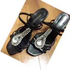 【美品】キャバ 結婚式ヒールのサムネイル