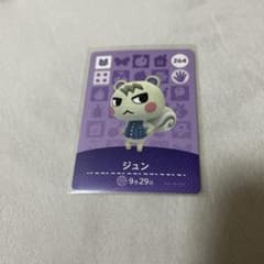 amiibo どうぶつの森　ジュン カード 264 2枚セット あつまれどうぶつの森 amiiboカード ジュン 264 - メルカリ