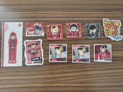 ハイキュー!! ステッカー 9点セットのサムネイル