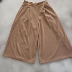 レディース　ストレッチ　ガウチョパンツのサムネイル