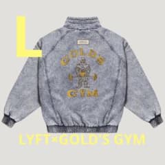 LÝFT × GOLD'S GYM Oversize Denim Jacket - メルカリ