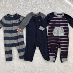 babyGAP ニット スウェット 3点セットロンパース カバーオール　ギャップのサムネイル