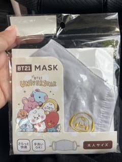 BT21 UNIVERSTAR マスク 大人サイズのサムネイル