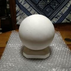 石膏デッサン用幾何形体．球体台座付 - メルカリ