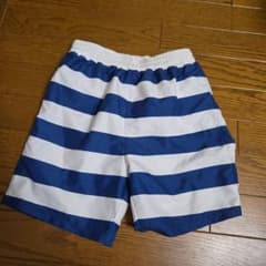 ボーダー柄 スイムパンツ 130cm 水着のサムネイル