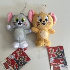 トムとジェリー ぬいぐるみ マスコット 2点セットのサムネイル