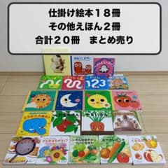 仕掛け絵本 18冊 その他絵本2冊 合計20冊 まとめ売り - メルカリ