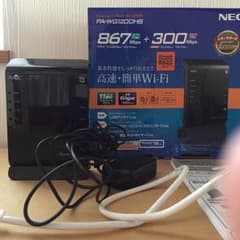 WG1200HS NEC 無線LANルーター Atermのサムネイル