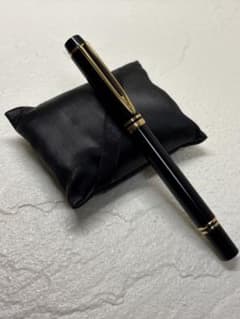 WATERMAN 万年筆 ブラック ゴールドカラー ウォーターマン ルマン100