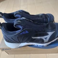 Mizuno バレーボールシューズ ネイビー26,5のサムネイル