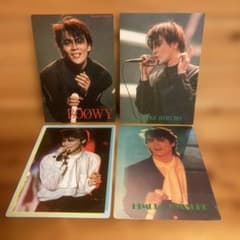 氷室京介 BOØWY 時代の下敷き4枚セット A4サイズ - メルカリ