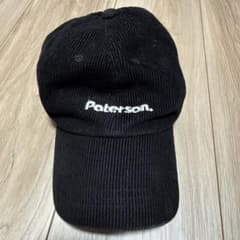 Paterson. コーデュロイキャップ 黒のサムネイル